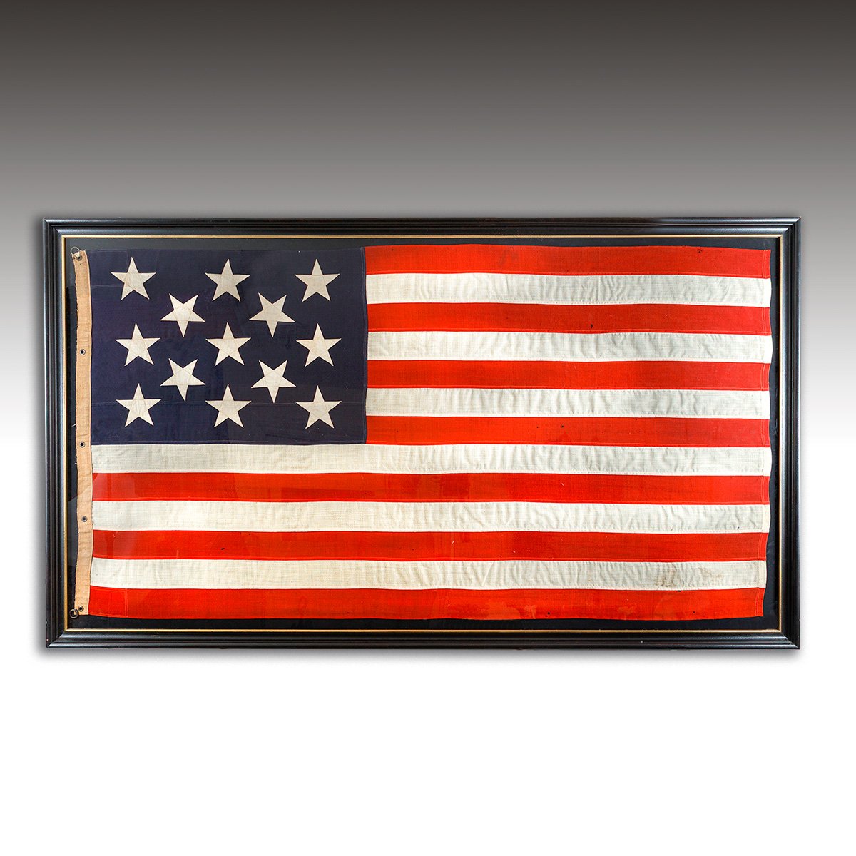 A Rare And Large Vintage US Naval Flag From USS New York.