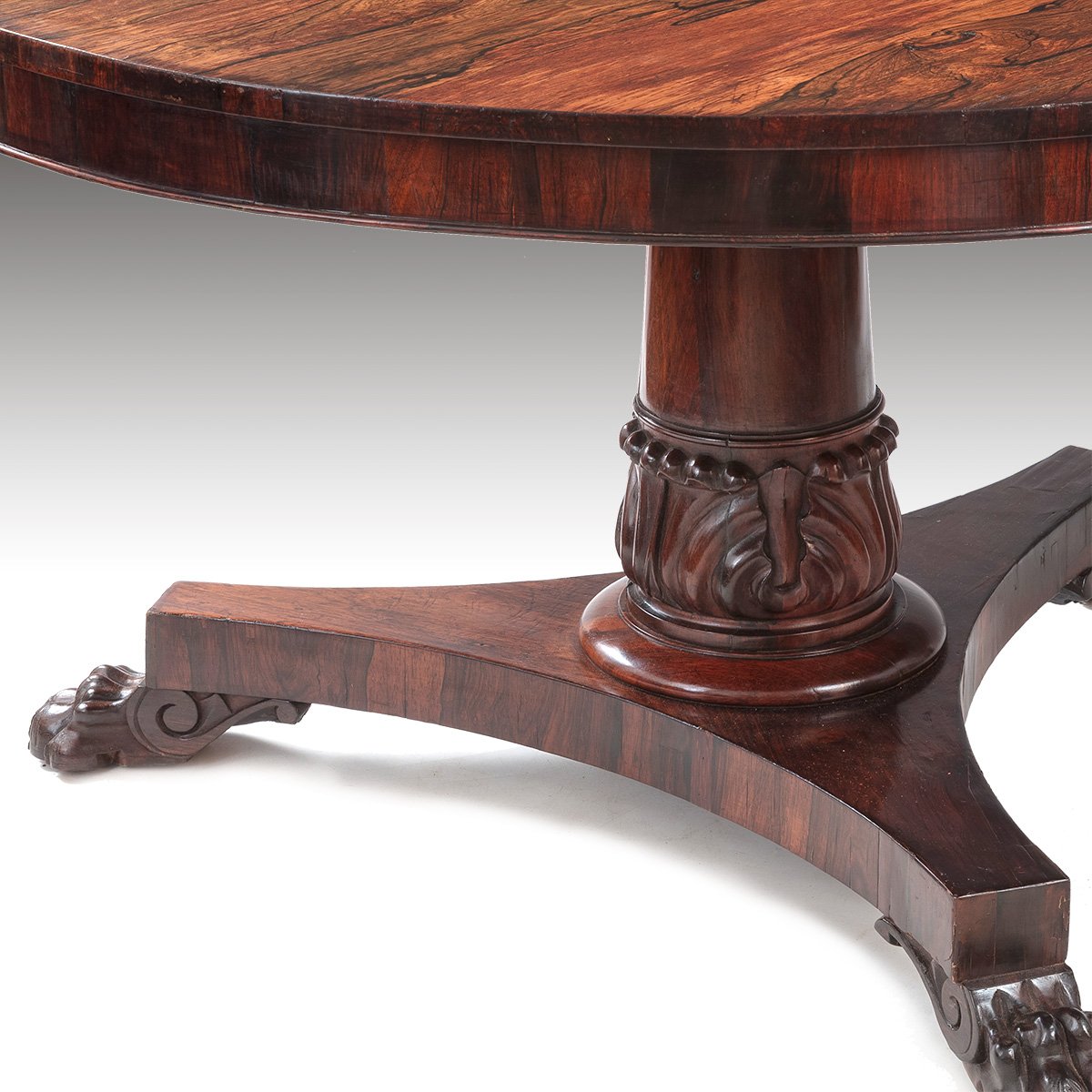 A Regency Period Rosewood Centre Or Dining Table