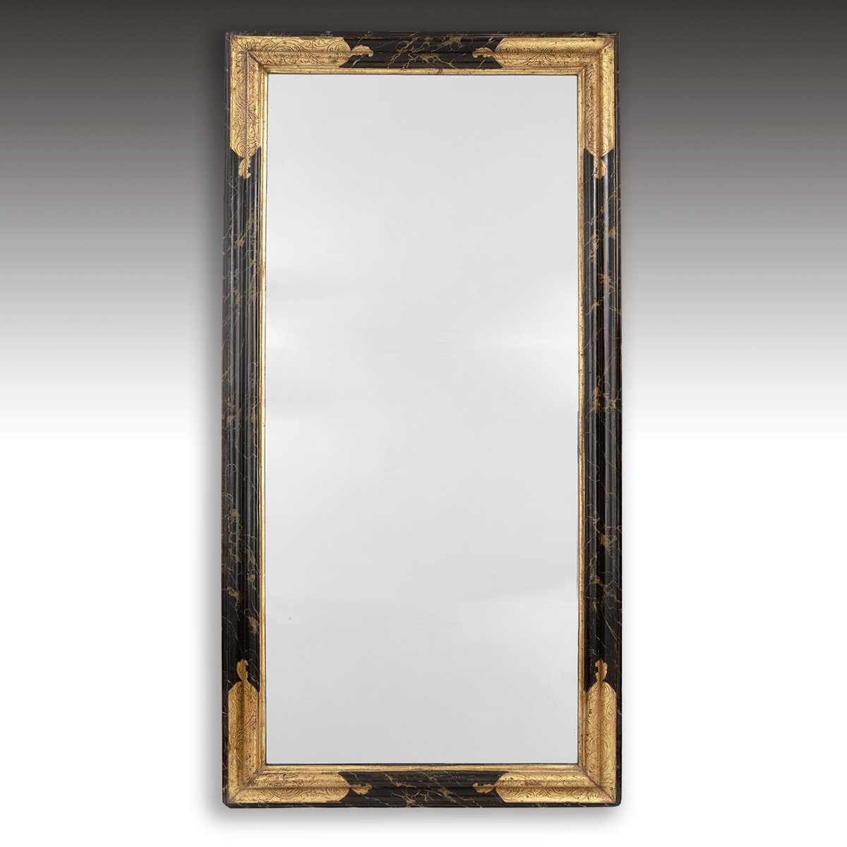 A Pair of Large 19th Century Decorative Mirrors