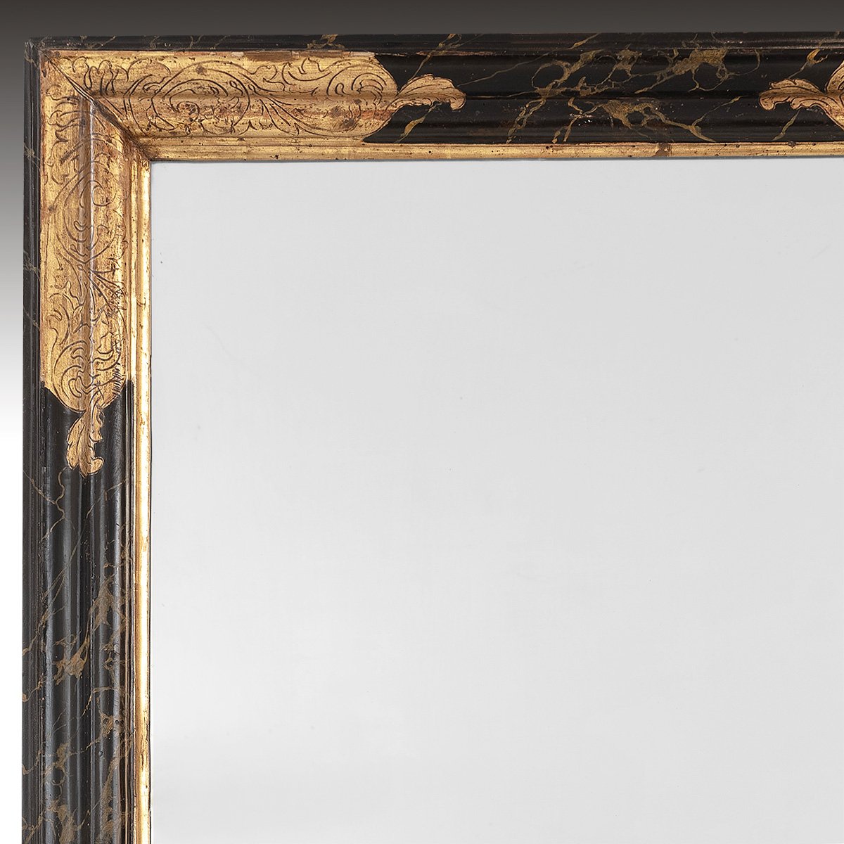 A Pair of Large 19th Century Decorative Mirrors