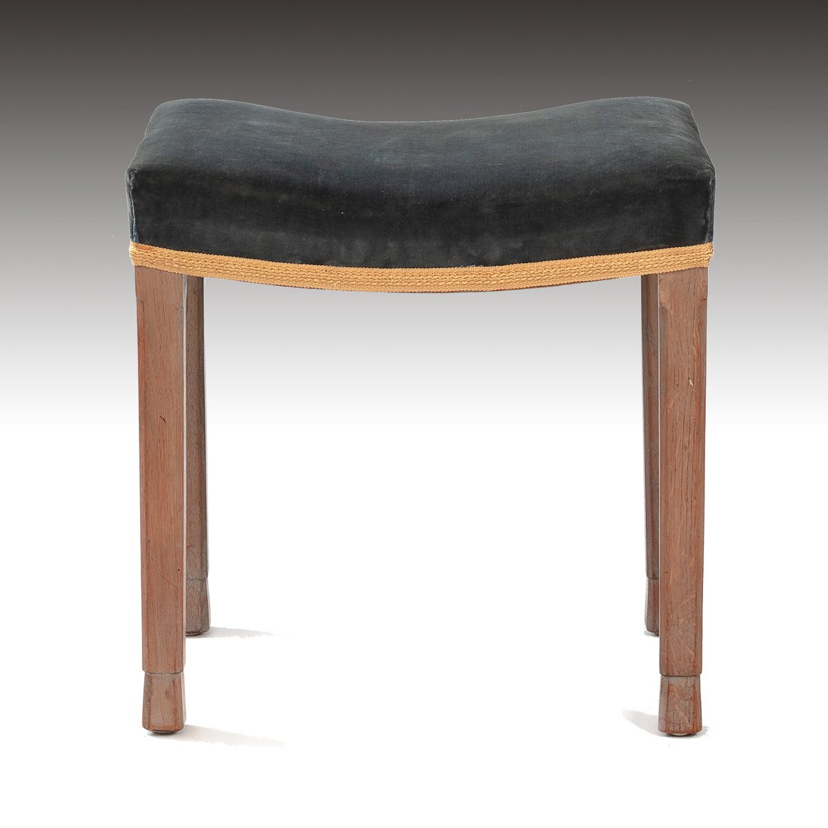 A Rare Queen Elizabeth II Coronation Chair & En-Suite Stool
