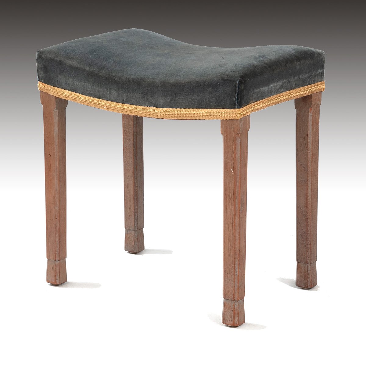 A Rare Queen Elizabeth II Coronation Chair & En-Suite Stool